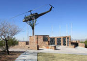 Medevac Hoisted Above Veterans Memorial Park In Las Cruces, NM