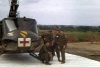 Members of the 15th Medical Battalion in Vietnam.