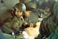 Members of the 15th Medical Battalion in Vietnam.