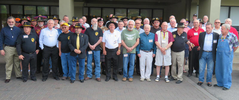 15th Med Bn Assn 2019 reunion members.